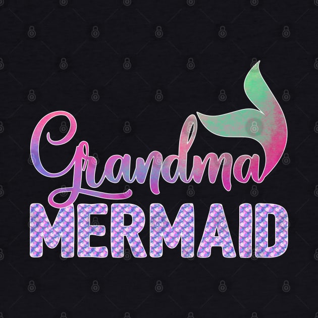 Grandma Mermaid by LotusTee